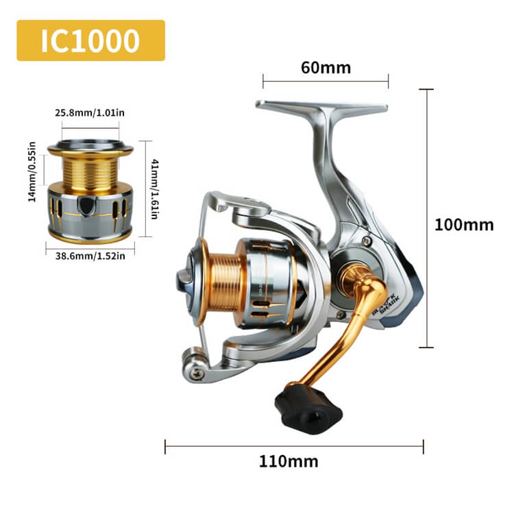 metal spinning reels