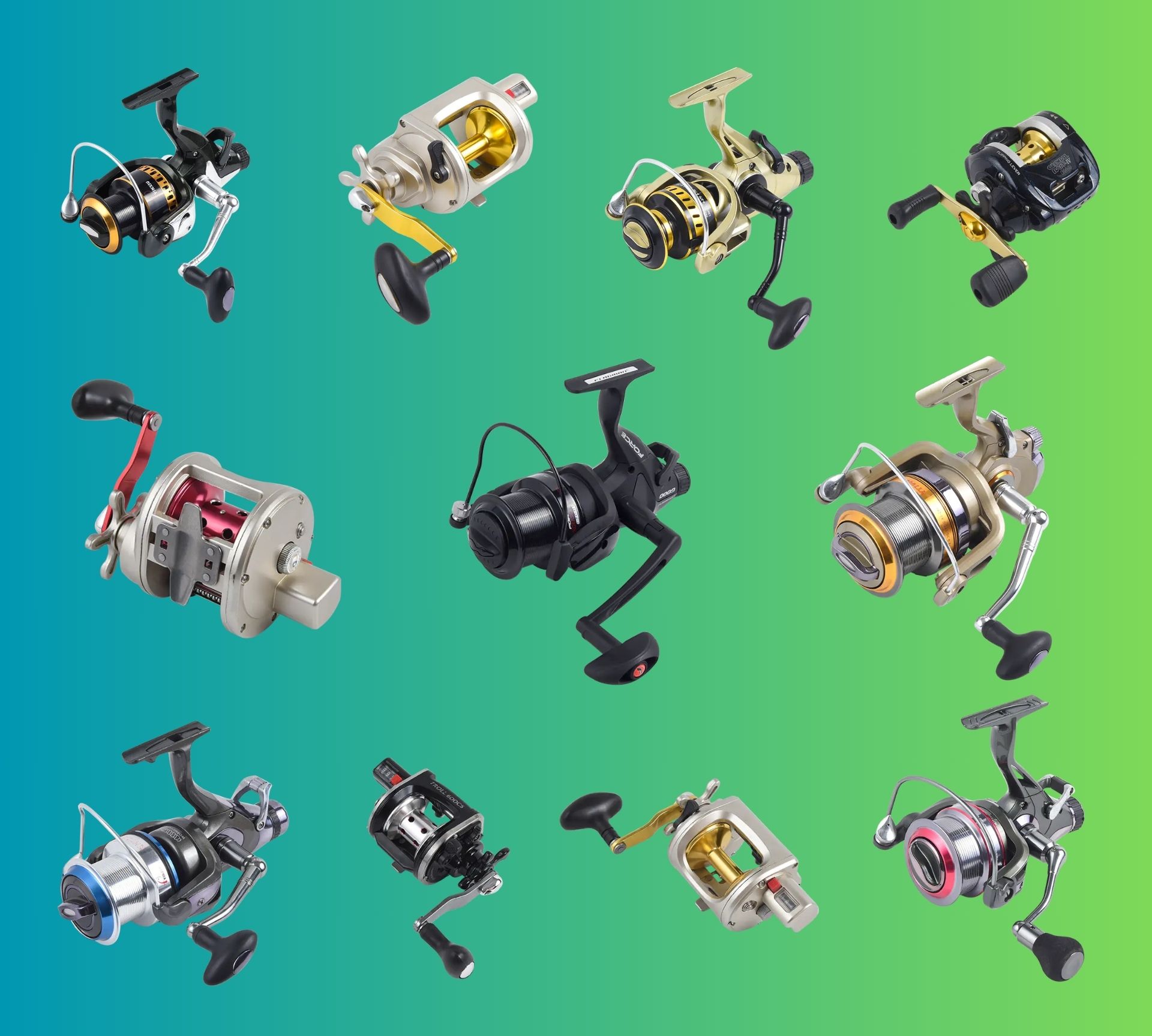 Chinese spinning fishing reels