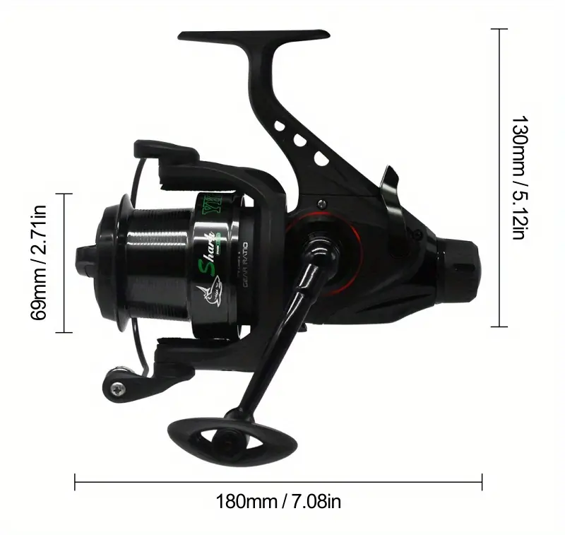 long cast reels size