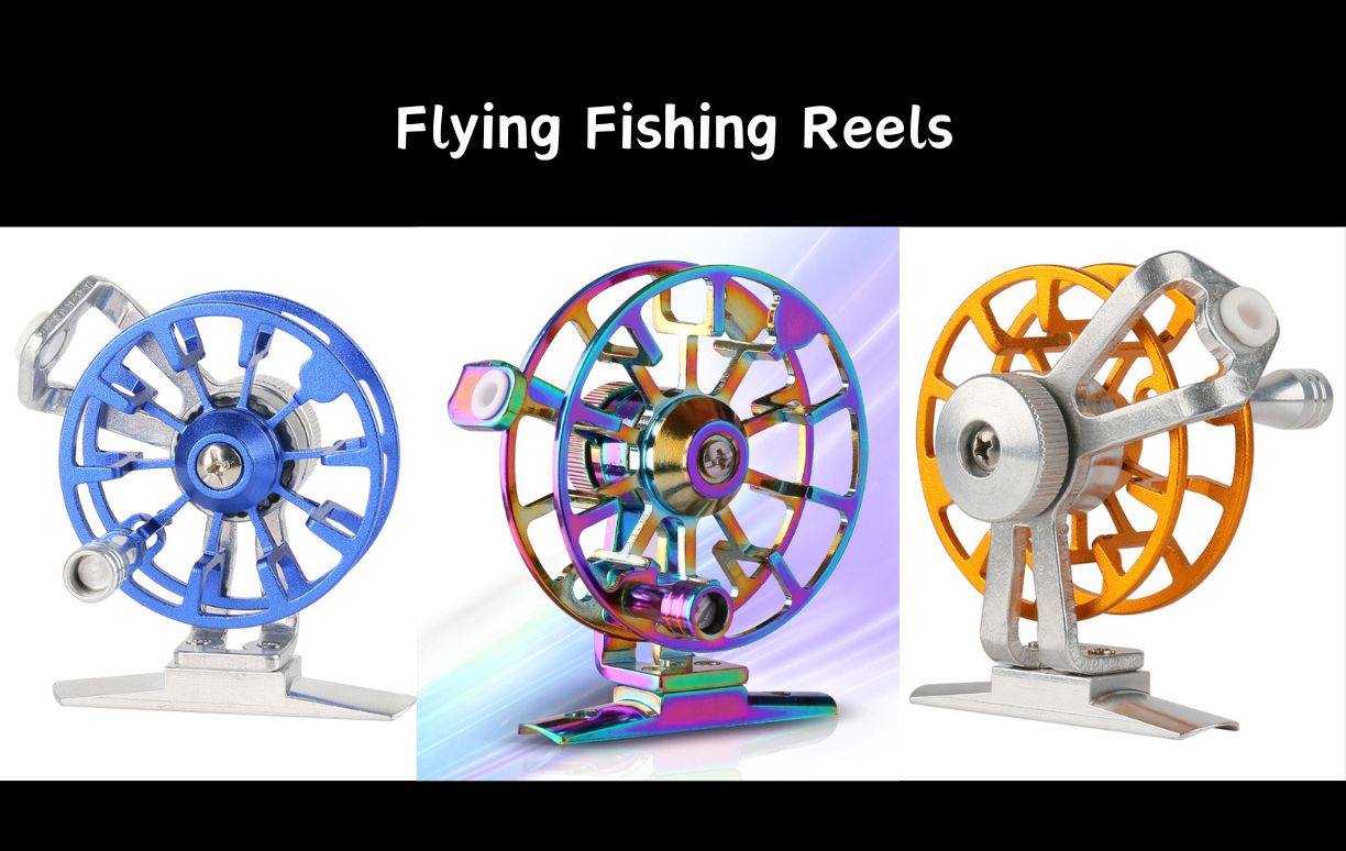 a flying fishing reel