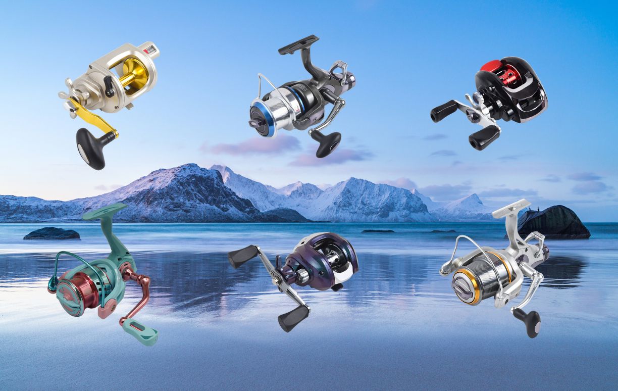 types of fishing reels